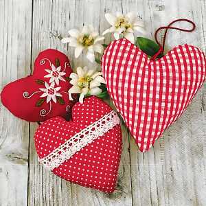 Servietten 20er FSC-Mix 33x33cm Bavarian hearts