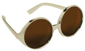 Amscan Spaß-Brille Retro bronze