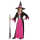 Kinderkostüm Hexe 8-10 J. Gr. 140, pink-schwarz 8003558072576