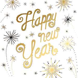 Servietten 25x25cm 20 St. Feuerwerk