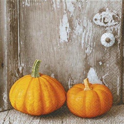 Serviette 33x33cm FSC-Mix 20 St., Two pumpkins