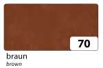Blumenseide 50x70cm braun FOLIA 91070 20g 5Bg