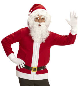 Weihnachtsmann Jacke mit Kapuze XL