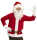 Weihnachtsmann Jacke mit Kapuze XL