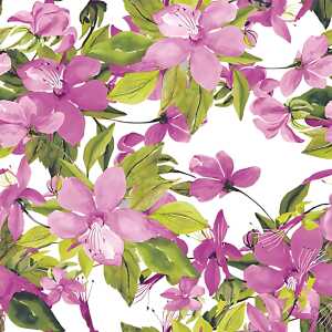 Servietten 33x33cm 20St. Flowering Clematis pink