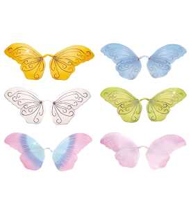 Schmetterlingsflügel biegsam, Pastellfarben