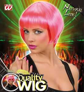 WIDMANN Perücke rosa in Box 8003558008605