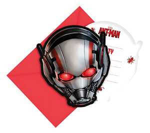 Einladungen Ant Man, 6er 5201184861165