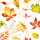 Servietten 20er FSC-Mix 25x25cm Scattered Foliage - Home Fashion