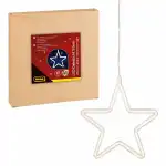 LED Dekolicht Stern 50cm warmweiß 6h Timer
