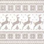 Servietten 33x33cm 20 St. Deers with Trees taupe - ti-flair