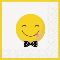 Motivserviette 33x33cm Smiley STEWO 2572 6501 10