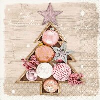 Serviette 25x25cm FSC-Mix 20 St., Happy wintertime