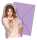 Einladungen Violetta Gold Edition 6er