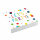 Motivserviette 25x25cm Confetti Birthday AMSCAN 9906347 20ST