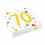 Serviette 33x33cm Amscan 194099006484