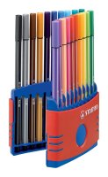 STABILO Pen 68 20er ColorParade rot/blau