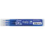 PILOT Tintenrollermine FriXion BLS-FR7 - 0,4 mm, blau, 3er Pack