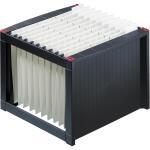 Hängeregistraturgestell schwarz/rot, stapelbar -...