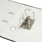 Idena Ordner A4 FSC-Mix 5cm Wolkenmarmor schwarz