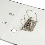 Idena Ordner A4 FSC-Mix 8cm Wolkenmarmor grau