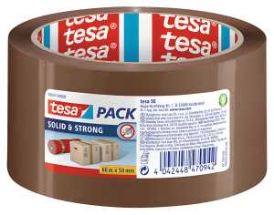 tesapack Solid & Strong Paketband braun