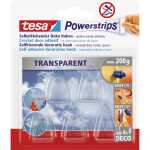 Powerstrips Deco-Haken - ablösbar, Tragfähigkeit 200 g, transparent