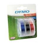 DYMO Prägeband StarterSet 9 mmx3 m sortiert 3...
