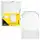 Idena Heftbox A4,Gummizug PP, transparent, - Stärke ca. 0,7mm