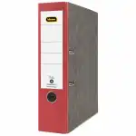 Idena Ordner A4 FSC-Mix 8cm Wolkenmarmor rot