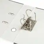 Idena Ordner A4 FSC-Mix 8cm Wolkenmarmor weiß