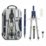 Zirkel-Set mit Bleistift Radierer Minen - 5-teilig