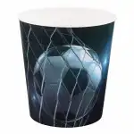 Idena Papierkorb aus PP 9 Liter, Fussball
