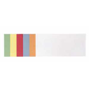 Franken Moderationskarte - Rechteck, 205 x 95 mm, sortiert, 500 Stück