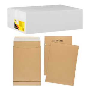 Idena FT B4 braun FSC-Rec 4cm Boden,hk,o.F.,100Stk.