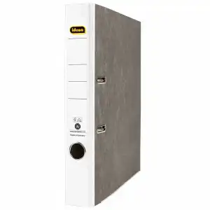 Idena Ordner A4 FSC-Mix 5cm Wolkenmarmor weiß