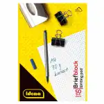 Idena Briefblock FSC-Mix A4 kariert, 70g/m²,50 Bl. -...