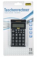 Idena Taschenrechner TR800 schwarz, 8-stellig