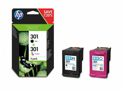 HP Druckerpatrone 301 black&color N9J72AE