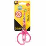 Softschere 6" mit Donut-Motiv, rosa - 15cm Softgriff...