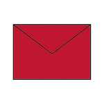 Briefhülle B6 5ST klatschmohn COLORETTI 220720526