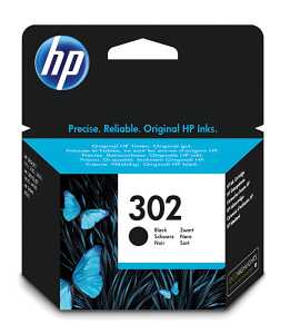 HP Druckerpatrone 302 black F6U66AE