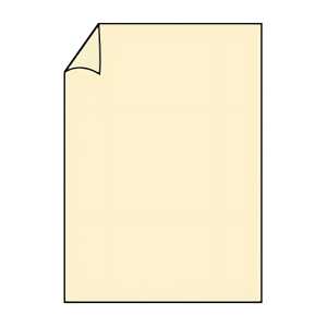 Briefkarte A4 165g 10ST creme COLORETTI 220726512