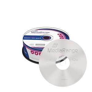CD-R Rohlinge - 700MB/80Min, 52-fach/Spindel, Packung mit 25 Stück