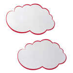 FRANKEN Moderationskarte Wolke, 230 x 140 mm, weiß...