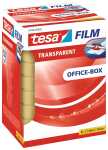tesa Klebefilm Office Box - transparent, 19 mm x 66 m, 8 Rollen
