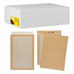 Idena VT B4 braun FSC-Rec Rückwand,hk,oF,130g,100St