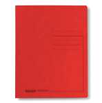 Falken Falken Schnellhefter A4 Karton rot beh.u.kfm.Heftung, 25 Stück