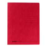 Falken Falken Schnellhefter A4 Karton rot beh.u.kfm.Heftung, 25 Stück