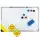 Idena Whiteboard Set 40x60cm,6 Magnete,Schwamm